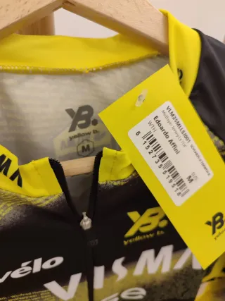 Maglia ciclismo Visma Lease a Bike Rider Affini