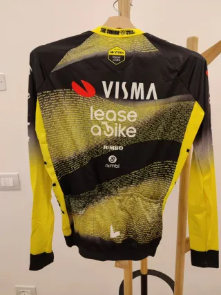Maglia ciclismo Visma Lease a Bike Rider Affini
