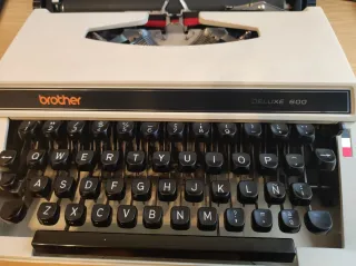 Máquina de escribir mecánica vintage