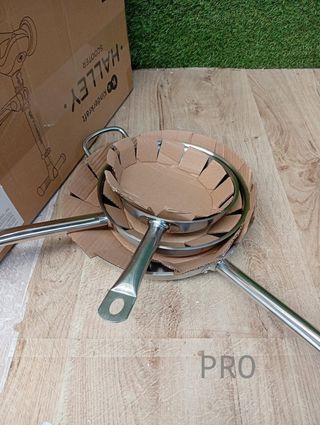 Set di 3 padelle - 20, 24 e 30 cm - Amazon Basics