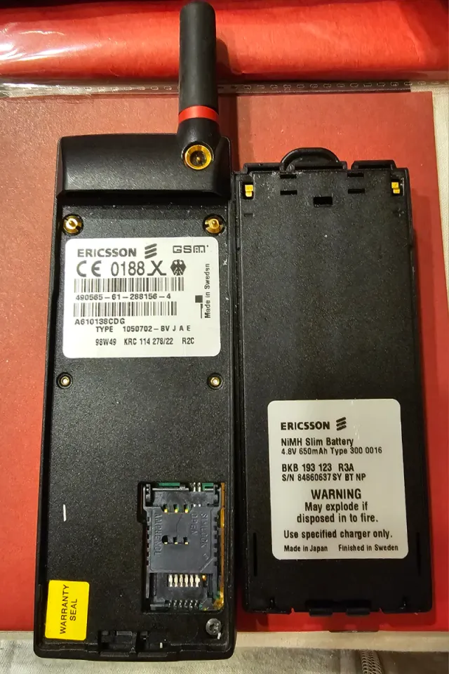 Teléfonos Siemens y Ericcson Vintage