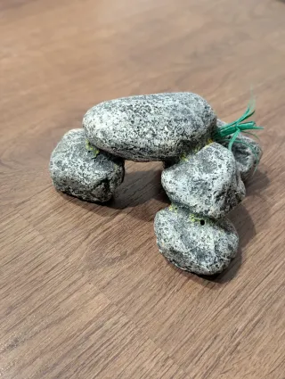 Adornos para acuario de resina y plástico