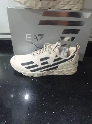 Zapatillas EA7 Emporio Armani Beige/Negro