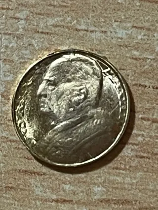 Moneta d'oro del Papa