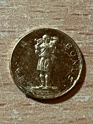 Moneta d'oro del Papa