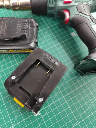 Adaptador parkside para bateria dewalt xr