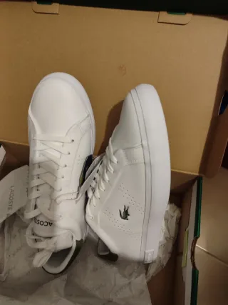 Zapatillas deportivas Lacoste Blancas Talla 43