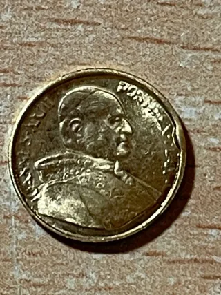 Moneta d'oro Papa