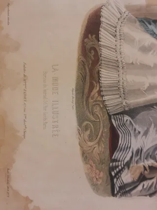 Litografie colorate del XIX secolo