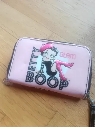Portafoglio Betty Boop Rosa