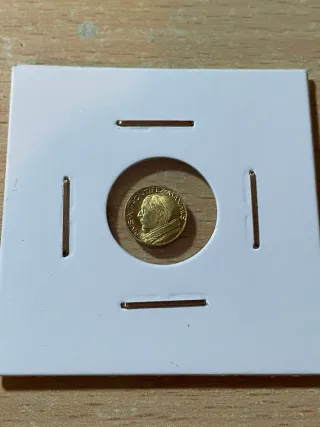 Moneta d'oro Papa Pio XII