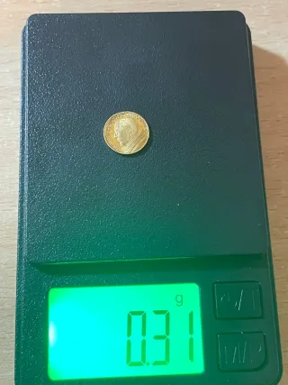 Moneta d'oro Papa Pio XII