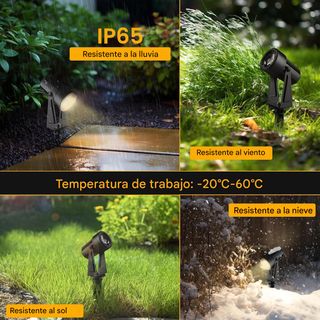 Faretti LED per Giardino (6 Unità)