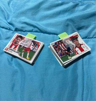 Lote cromos fútbol Pedro