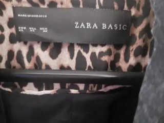 Americana Zara Mujer Negra