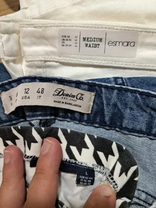 Lote 7 Minifaldas Talla 42-46 Tommy entre otras