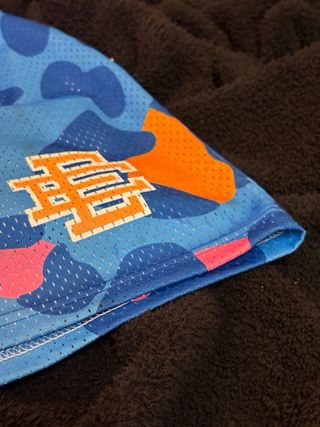 Eric Emanuel Shorts Hombre Azul Estampado