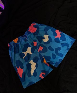 Eric Emanuel Shorts Hombre Azul Estampado