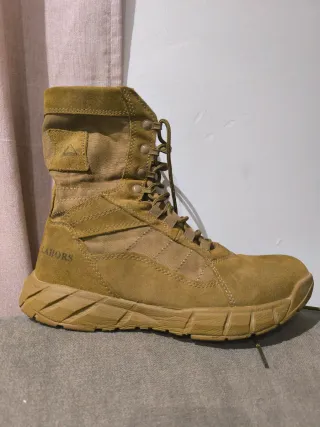 Botas Tácticas Militares Beige/Verde Oliva