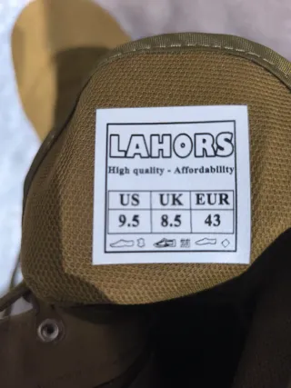 Botas Tácticas Militares Beige/Verde Oliva