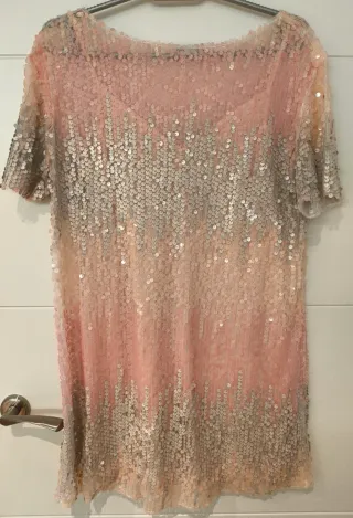 Vestido Zara lentejuelas