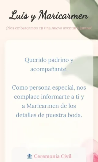 Invitaciones Virtuales para bodas