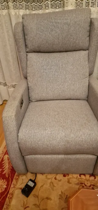 Sofá Relax Reclinable Gris