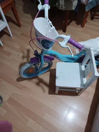 Bicicleta infantil Frozen