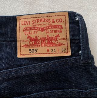 Pantalón vaquero recto Levis 505 Talla 31 US
