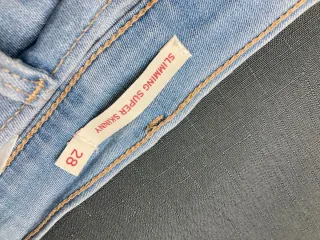 Jeans Levi's Blu Chiaro Donna