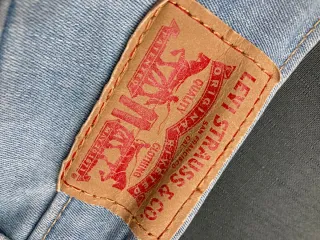 Jeans Levi's Blu Chiaro Donna