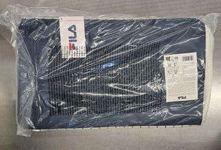 Borsone da palestra Fila righe bianche e blu