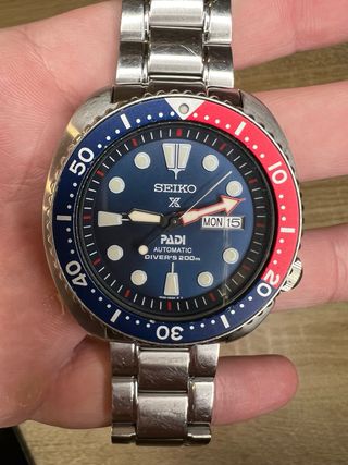 Seiko Tortuga Padi Pepsi Automático