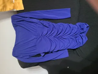Vestido ZARA azul/morado talla S