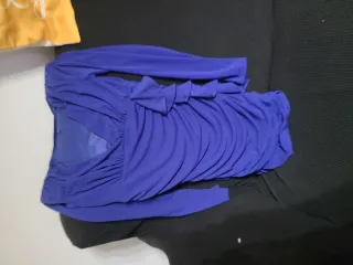 Vestido ZARA azul/morado talla S