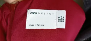 Vestido ASOS Vino Talla 46