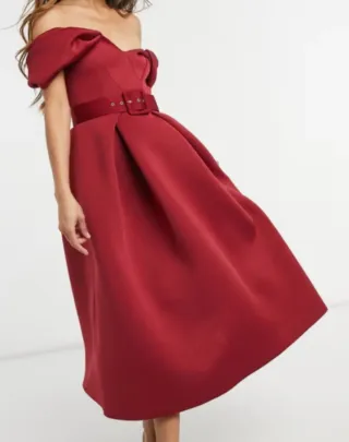 Vestido ASOS Vino Talla 46