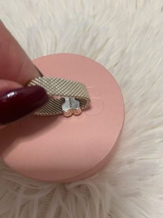 Anillo Tous Mesh Oso plata