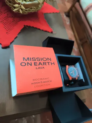 Omega Mission on Earth Lava