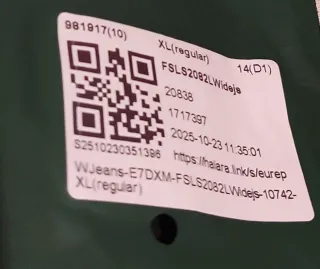 Vaqueros Halara mujer talla XL