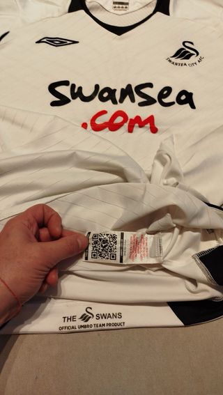 Camiseta Swansea City AFC 2008/09