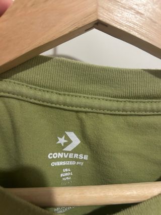 Camiseta Converse Verde Talla L