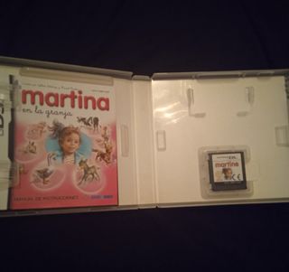 Videojuego Martina en la Granja Nintendo DS