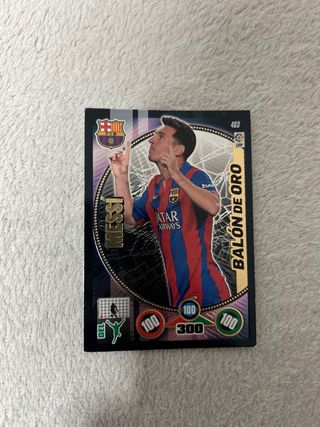 Messi Balón de Oro Adrenalyn 14/15