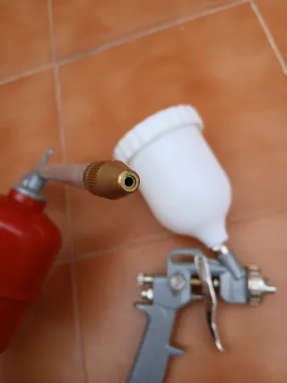 Kit pistolas de pintura profesional para compresor