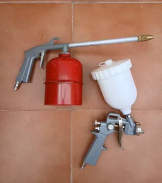Kit pistolas de pintura profesional para compresor