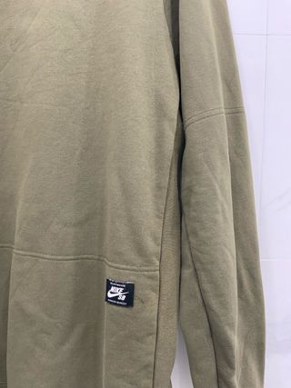 Sudadera Nike SB verde y roja hombre