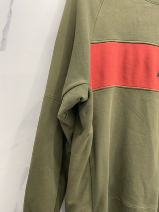 Sudadera Nike SB verde y roja hombre