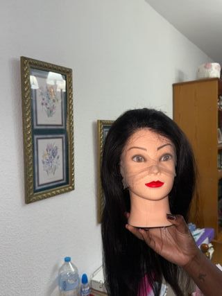 Peluca Encaje Completo 360° Pelo Natural