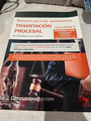 Temario para las oposiciones de Tramitación pro...
